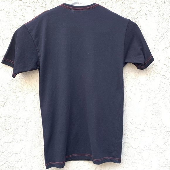 AMC Theaters T-Shirt  Black M Dine-In 2018 Movies Cinema Work Uniform Usher - Picture 4 of 6